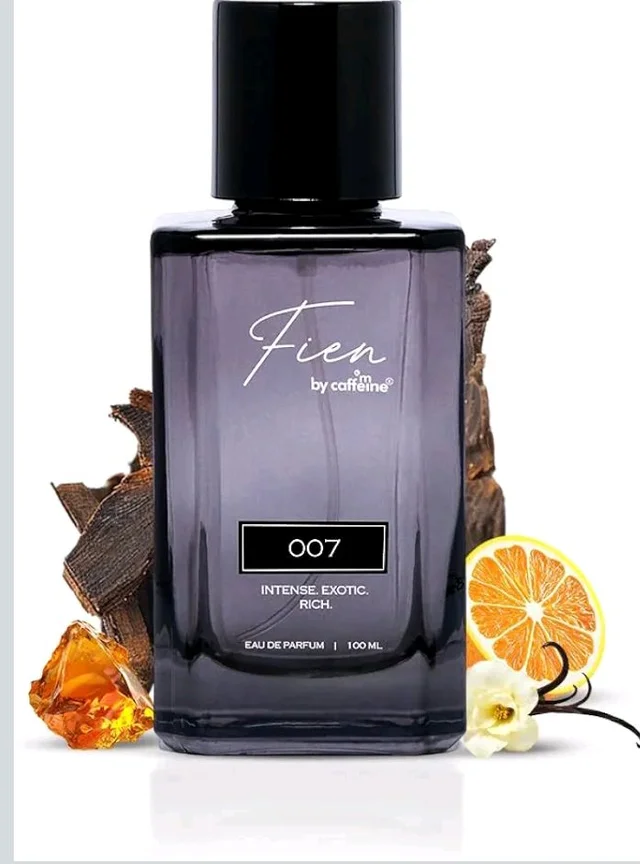 FIEN 007 Perfume for Men | Oriental Oud Scent | 12 Hrs Long Lasting | mCaffeine Perfume | Fien Eau De Parfum with Oud, Sandal & Musk | perfume for men | Solid mCaffeine Premium & Luxurious Perfume - 100ml
50+ bought in past month