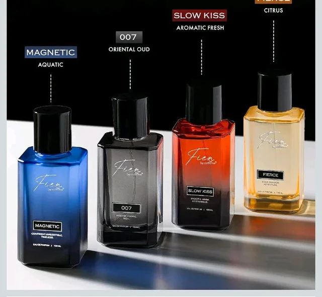 FIEN 007 Perfume for Men | Oriental Oud Scent | 12 Hrs Long Lasting | mCaffeine Perfume | Fien Eau De Parfum with Oud, Sandal & Musk | perfume for men | Solid mCaffeine Premium & Luxurious Perfume - 100ml
50+ bought in past month