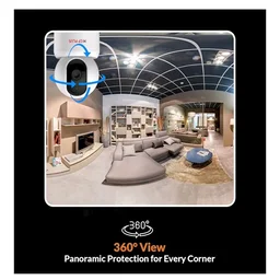 CP PLUS 3MP Smart Wi-Fi CCTV Camera | 360° Pan & Tilt | CTC Cyber Secure Tech | View & Talk | Smart Detection Suite | Night Vision | Cloud Storage | Supports OK Google | CP-E35Q
2K+ bought in past month