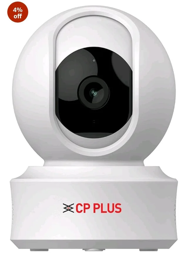 CP PLUS 3MP Resolution Smart Wi-fi CCTV Home Security Camera | 360° View | Motion Tracking | 2-Way Talk | Cloud & SD Card Support | CTC Cyber Secure Tech | 15M Night Vision | CP-E31Q
1K+ bought in past month