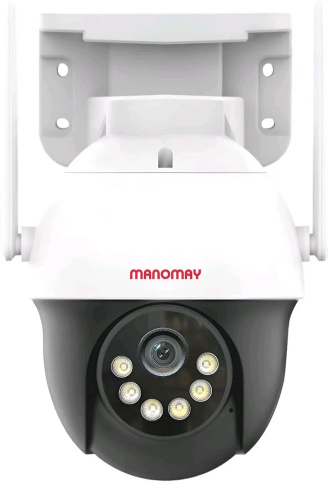 MANOMAY 3MP Wi-Fi Protect Pro Mini Pan-Tilt Camera | BIS-ER (STQC Certified) WiFi CCTV Camera | Full Color Night Vision | Smart Tracking | 2-Way Audio | Memory Card & Cloud | Alexa Support
100+ bought in past month