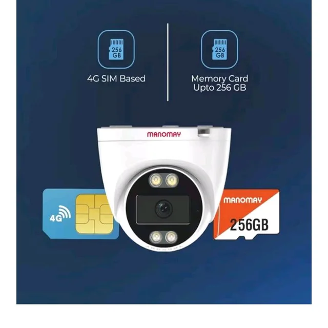 MANOMAY Protect Dot 3MP 4G Dome CCTV Security Camera | BIS-ER STQC Certified | Standalone SIM Based |10X Zoom, Color Night Vision, AI Human Detection, 2-Way Audio, Alexa, 256GB Memory Card (M1096SF)
69%
off