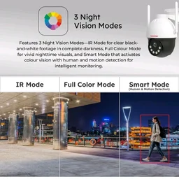 MANOMAY 3MP 4G Pan Tilt Security Camera IP65 Rated Smart Auto Tracking Two Way Audio Human Detection 4G SIM Support 256GB Memory Card Cloud Storage Alexa Compatible M1094S| BIS-ER Approved
50+ bought in past month