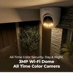 Trueview Smart Wi-Fi 3mp Indoor CCTV Camera Dome Security Camera for Home | Shop | Office | Wi-Fi Security Camera
50+ bought in past month