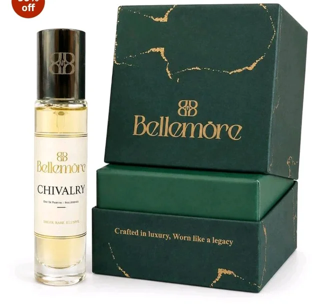 Chivalry EAU DE PARFUM, UNISEX LUXURY PERFUME 15ML
LONG LASTING upto 12 hours | Saffron | Raspberry | Leather | Rose | Amber | Musk | Agarwood | Geranium| IDEAL FOR GIFTING