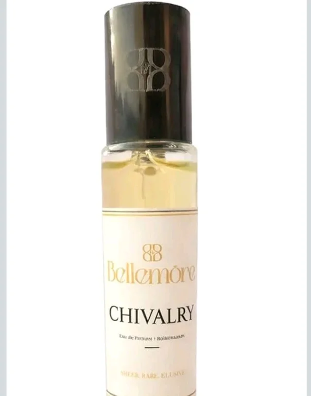 Chivalry EAU DE PARFUM, UNISEX LUXURY PERFUME 15ML
LONG LASTING upto 12 hours | Saffron | Raspberry | Leather | Rose | Amber | Musk | Agarwood | Geranium| IDEAL FOR GIFTING