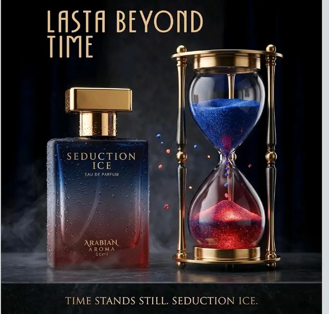Arabian Aroma Seduction Ice Eau de Parfum for Men – 50ml | Fresh Citrus & Fruity Fragrance | Long Lasting Perfume for Man
3K+