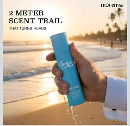 Mocemsa Surfer Body Perfume for Men | Fresh Aquatic & Marine Fragrance | Long-Lasting No Gas Deo | Everyday Office, Gym & Summer Wear Scent | Premium Men’s Body Spray | 150ml
50+ bought in past month