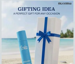 Mocemsa Surfer Body Perfume for Men | Fresh Aquatic & Marine Fragrance | Long-Lasting No Gas Deo | Everyday Office, Gym & Summer Wear Scent | Premium Men’s Body Spray | 150ml
50+ bought in past month