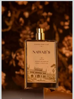 Nawab's Perfume | Men | 60 ml | Aromatic • Cinnamon • Vanilla • Amber • Woody Notes | 30%+ Perfume Oil | Long Lasting Warm Spicy Fragrance | City Inspired