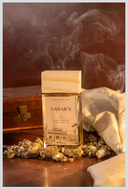 Nawab's Perfume | Men | 60 ml | Aromatic • Cinnamon • Vanilla • Amber • Woody Notes | 30%+ Perfume Oil | Long Lasting Warm Spicy Fragrance | City Inspired