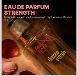 Dazze & Blussh Magnetic Rose Eau de Parfum for Women & Men | Spicy Rose Perfume, Bulgarian & Turkish Rose, Patchouli, Tonka Bean | Long Lasting Unisex EDP | 50ml
11%
off