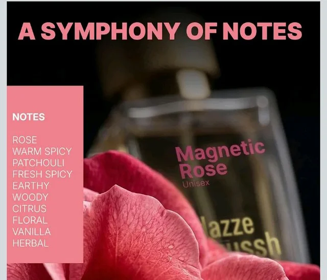 Dazze & Blussh Magnetic Rose Eau de Parfum for Women & Men | Spicy Rose Perfume, Bulgarian & Turkish Rose, Patchouli, Tonka Bean | Long Lasting Unisex EDP | 50ml
11%
off