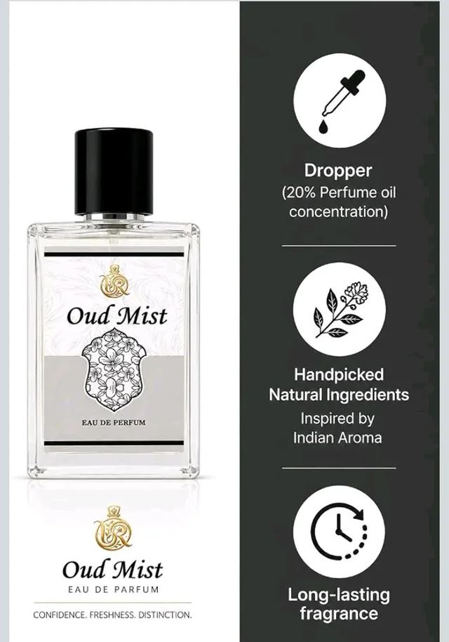 Sport Rush & Oud Mist Perfume Combo for Men | Lavender, Bergamot, Cinnamon & Oud Mist | Vanilla, Musk, Amber & Sandalwood | 2 x 50ml
33%
off