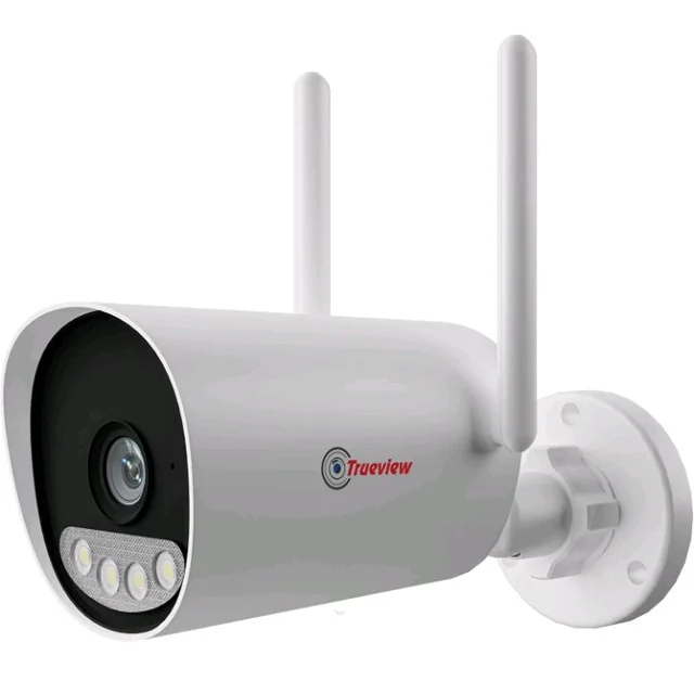 Trueview 3mp All Time Color 4G Sim Based Bullet CCTV Security Camera for Home, Shop, Office, Farm, and Construction Site | IP66 Waterproof Rating | 11 IR (T18292SF-3MP 4G Bullet STQC)