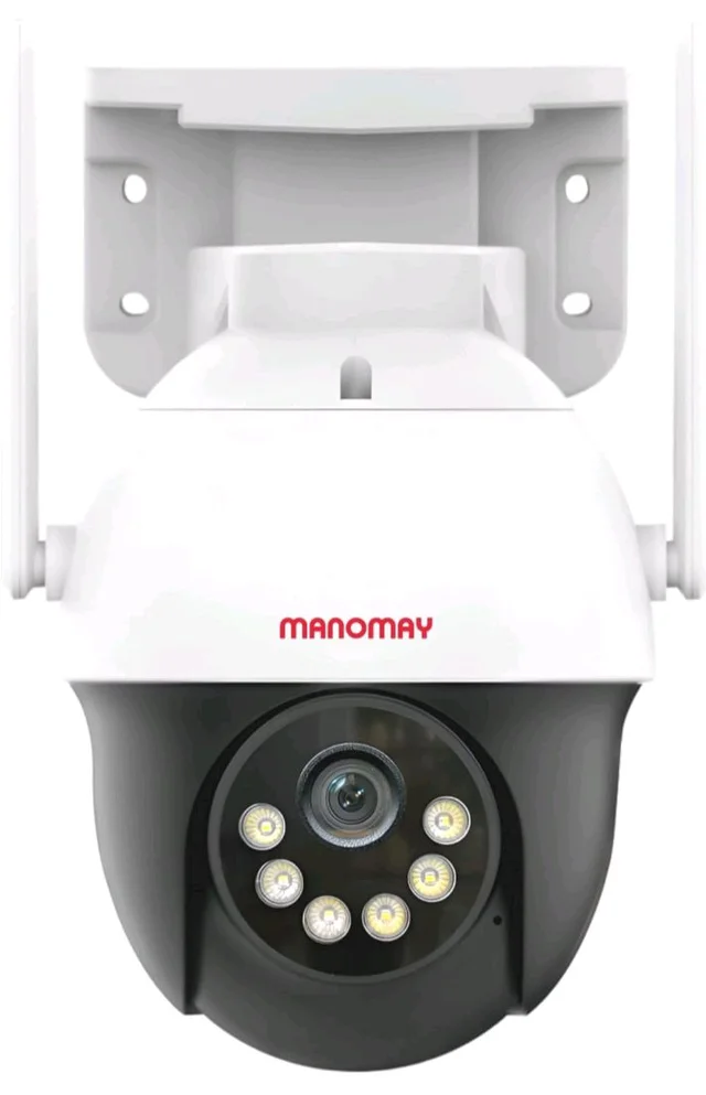 MANOMAY 3MP Wi-Fi Protect Pro Mini Pan-Tilt Camera | BIS-ER (STQC Certified) WiFi CCTV Camera | Full Color Night Vision | Smart Tracking | 2-Way Audio | Memory Card & Cloud | Alexa Support
100+ bought in past month