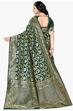 Shasmi Women's Banarasi Saree Pure Kanjivaram Silk Saree Soft new ladies 2026 Design Wear Pattu Sarees Latest Cotton Party Sari collections With Blouse Piece for Wedding sadi (PARI 164)