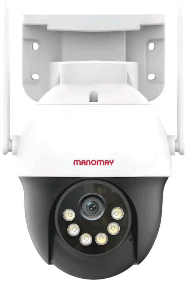 MANOMAY 3MP Wi-Fi Protect Pro Mini Pan-Tilt Camera | BIS-ER (STQC Certified) WiFi CCTV Camera | Full Color Night Vision | Smart Tracking | 2-Way Audio | Memory Card & Cloud | Alexa Support
100+ bought in past month