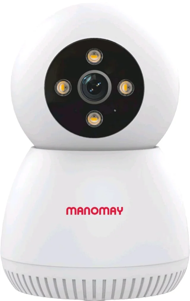 MANOMAY 3MP Wi-Fi Pan-Tilt Security Camera | BIS-ER Certified (STQC) | 360° Smart Tracking | Two-Way Audio | All Time Color Night Vision | Alexa Support | Works with Android & iOS (M1078S)
50+ bought in past month
60%
off