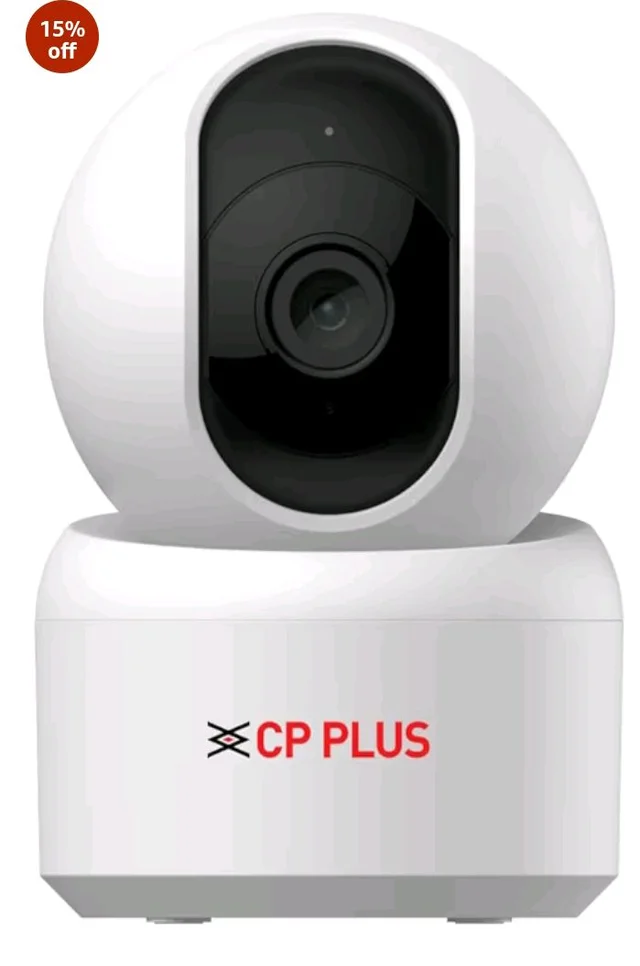 CP PLUS 3MP Smart Wi-Fi CCTV Camera | 360° Pan & Tilt | CTC Cyber Secure Tech | View & Talk | Smart Detection Suite | Night Vision | Cloud Storage | Supports OK Google | CP-E35Q
2K+ bought in past month