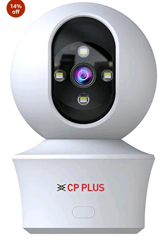 CP PLUS 3MP Smart Wi-Fi CCTV Camera for Home with 360° Pan & Tilt | View & Talk | Smart Detection Suite | Night Vision 30 Mtr | Cloud Recording | CTC Cyber Secure Tech | EZ-P34Q
500+ bought in past month