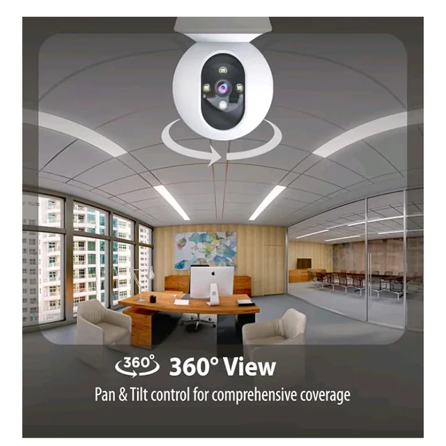CP PLUS 3MP Smart Wi-Fi CCTV Camera for Home with 360° Pan & Tilt | View & Talk | Smart Detection Suite | Night Vision 30 Mtr | Cloud Recording | CTC Cyber Secure Tech | EZ-P34Q
500+ bought in past month