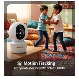 CP PLUS 3MP Smart Wi-Fi CCTV Camera for Home with 360° Pan & Tilt | View & Talk | Smart Detection Suite | Night Vision 30 Mtr | Cloud Recording | CTC Cyber Secure Tech | EZ-P34Q
500+ bought in past month