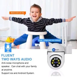 Maizic Smarthome Mini Fox 5MP UHD Wi-Fi Indoor CCTV Camera for Home with Color Night Vision, Motion Tracking, Two Way Talk and Multi Users View
400+ bought in past month