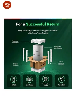 Bosch 302L, 3 Star, MaxFlex Convert Frost Free Triple Door Refrigerator | 8-in-1 Convertible Storage Modes | 57L Extra Convertible Zone | Cool Extend up to 18 hours (CMC33K03NI, Smokey Steel)