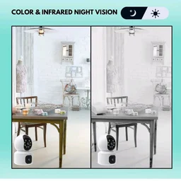 Maizic Smarthome 3MP Indoor WiFi Security Camera for Home | PTZ 360° View | Night Vision | Motion Alert | Two-Way Talk | Baby/Pet Monitor
54%
off