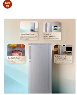 Haier 165 L 1 Star Direct Cool Single Door Refrigerator with Diamond Edge Freezing Technology, Easy Clean Back, Large Vegetable Box (HED-171MSA-P, Moon Silver, 2026 Model)