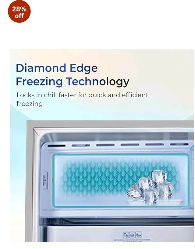 Haier 165 L 1 Star Direct Cool Single Door Refrigerator with Diamond Edge Freezing Technology, Easy Clean Back, Large Vegetable Box (HED-171MSA-P, Moon Silver, 2026 Model)
