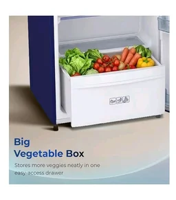 Haier 165 L 1 Star Direct Cool Single Door Refrigerator with Diamond Edge Freezing Technology, Easy Clean Back, Large Vegetable Box (HED-171MEA-P, Marine Elegance, 2026 Model)
