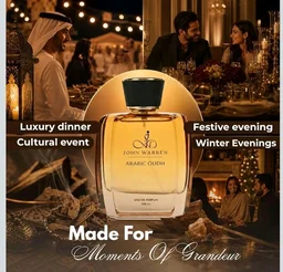 JOHN WARREN ARABIC OUDH Luxury Perfume For Men, Long-Lasting Eau De Parfum with Saffron, Lavender, Agarwood and Patchouli, Fresh & Strong Everyday Fragrance-100 ml
38%
off