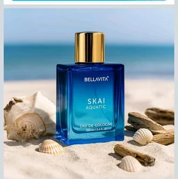 Bella Vita Luxury Skai Aquatic Unisex Eau De Cologne Liquid With Bergamot, Lavender & Patchouli|Premium, Long Lasting Woody Fragrance For Men & Women, 100 Ml
2K+ bought in past month