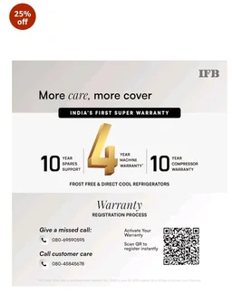IFB 197L 5 Star Advanced Inverter Direct-Cool Single Door Refrigerator with 30 Hrs Cooling Retention, XL Bottle Bin, Big Vegetable Box & 4 Year Super Warranty (2026, IFBDC-223EYBSE, Brush Grey)