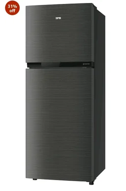 IFB Smart Choice 241L 3Star 10 in 1 Convertible,Advanced Inverter Frost-Free Double Door Refrigerator with 30 Hrs Cooling Retention,Freezer LED &4 Year Super Warranty (2026,IFBFF-291CYOSETM,Onyx Grey)
