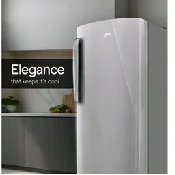 Godrej 245L 3 Star New Launch with 5 Years Comprehensive Warranty, Turbo Cooling Technology, 24 days Farm Freshness, Hygiene+ Inverter Technology (RD EMARVEL 260CN THI ST GL Steel Glow)