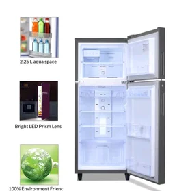 Godrej 233 L 2 Star Inverter, 24 Days farm Freshness Frost Free Double Door Refrigerator(RT EONALPHA 270B RI ST GL, Steel Glow)