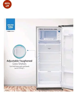 Voltas Beko, A Tata Product 183 L, 3-Star Single Door Direct Cool Refrigerator with Fresh Box Technology (RDC215B / 3S0XIR0M0000GO, Hairline Silver)
48%
off