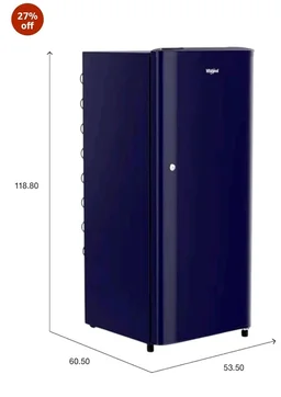 Whirlpool 184 L 2 Star Direct-Cool Single Door Refrigerator (205 WDE CLS 2S SAPPHIRE BLUE-Y, Blue, 2026 Model)