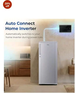 Haier 165 L 1 Star Direct Cool Single Door Refrigerator with Diamond Edge Freezing Technology, Easy Clean Back, Large Vegetable Box (HED-171MSA-P, Moon Silver, 2026 Model)