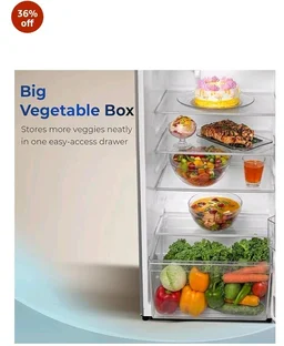 Haier 190 L 5 Star Direct Cool Inverter Single Door Refrigerator with Fast Ice Making, Easy Clean Back, Large Vegetable Box (HED-205DSA-P, Dazzle Steel, 2026 Model)