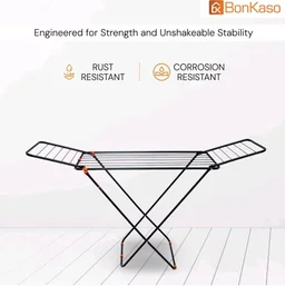 BonKaso Foldable Cloth Drying Stand for Drying Clothes, 3-Way Folding with 20 Drying Rails, Lightweight Alloy Steel, Flat Folding Design | Indoor & Outdoor Clothes Dryer Orange
5K+ bought in past month
70%
off