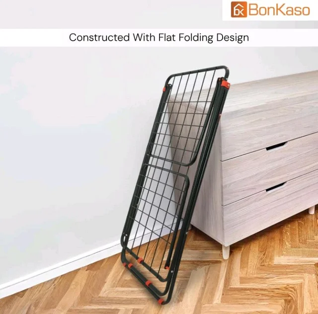 BonKaso Foldable Cloth Drying Stand for Drying Clothes, 3-Way Folding with 20 Drying Rails, Lightweight Alloy Steel, Flat Folding Design | Indoor & Outdoor Clothes Dryer Orange
5K+ bought in past month
70%
off