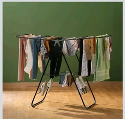 BonKaso Premium Steel Foldable Cloth Dryer Stand | Heavy Duty Clothes Drying Rack with Arm Lock & Socks Holder | 147 x 60.5 x 105.5 cm | Black & Grey
Amazon's Choice