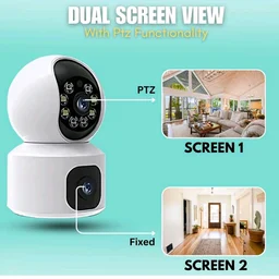 Maizic Smarthome Supercam 5+5 MP CCTV Camera 360� Coverage Security WiFi Camera for Home, Pan & Tilt, Color Night Vision 20M, Human Detection, Smart Motion Tracking, 2-Way Talk, Live View
50+ bought in past month