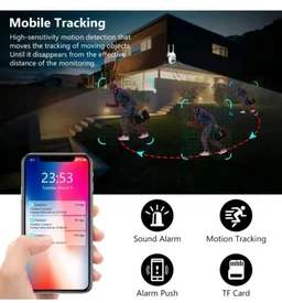 Maizic Smarthome Mini Fox 5MP UHD Wi-Fi Indoor CCTV Camera for Home with Color Night Vision, Motion Tracking, Two Way Talk and Multi Users View
400+ bought in past month
