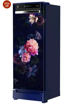 Whirlpool 207 L 4 Star Vitamagic PRO Frost Free Direct-Cool Single Door Refrigerator (230 VMPRO ROY 4S Inv BLUE BELLE EPOQUE-Y, Blue, Auto Defrost Technology, 2026 Model)