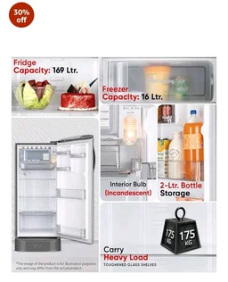 LG 185 L, 5 Star, Smart Inverter, Direct Cool Single Door Refrigerator (GLD1956ZAPZ, Shiny Steel, Base stand with Drawer, Fit Max Chiller Tray & Fast Ice Making)